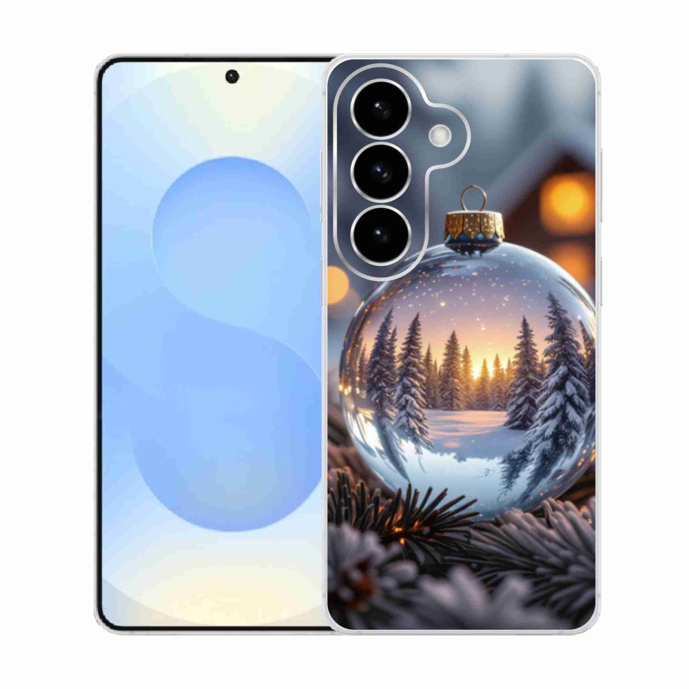 Gél borítás mmCase Samsung Galaxy S26 készülékhez - karácsonyi dekoráció