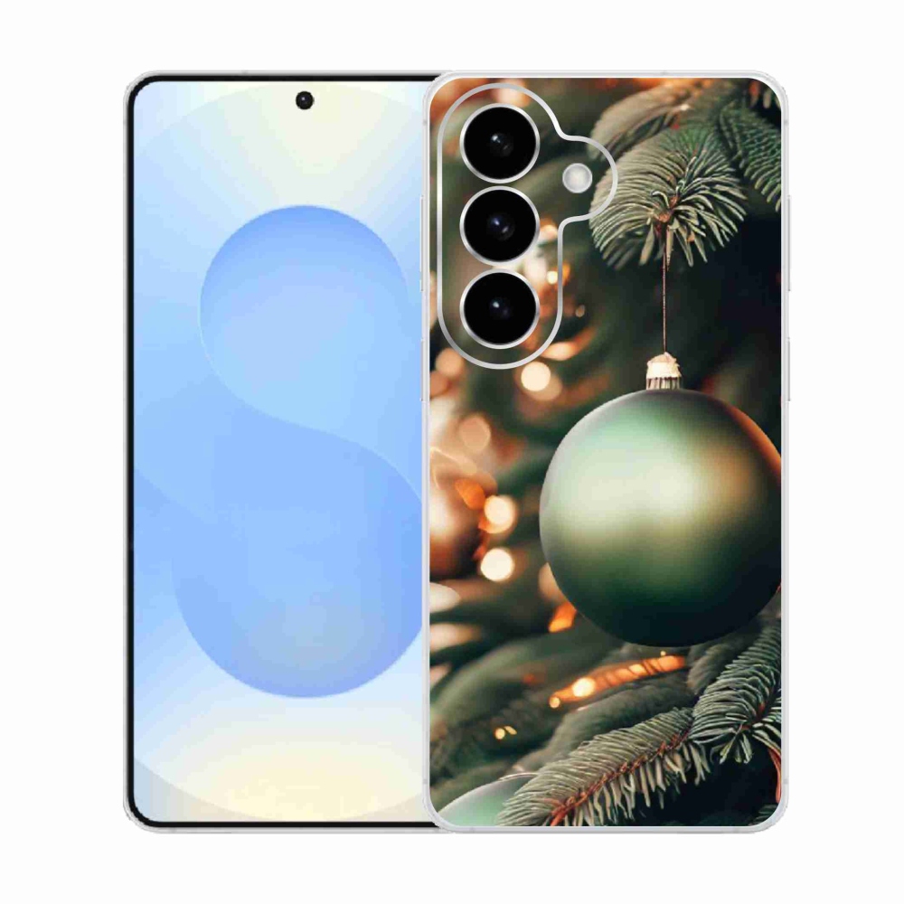 Gél borítás mmCase Samsung Galaxy S26 készülékhez - karácsonyi dekoráció 1