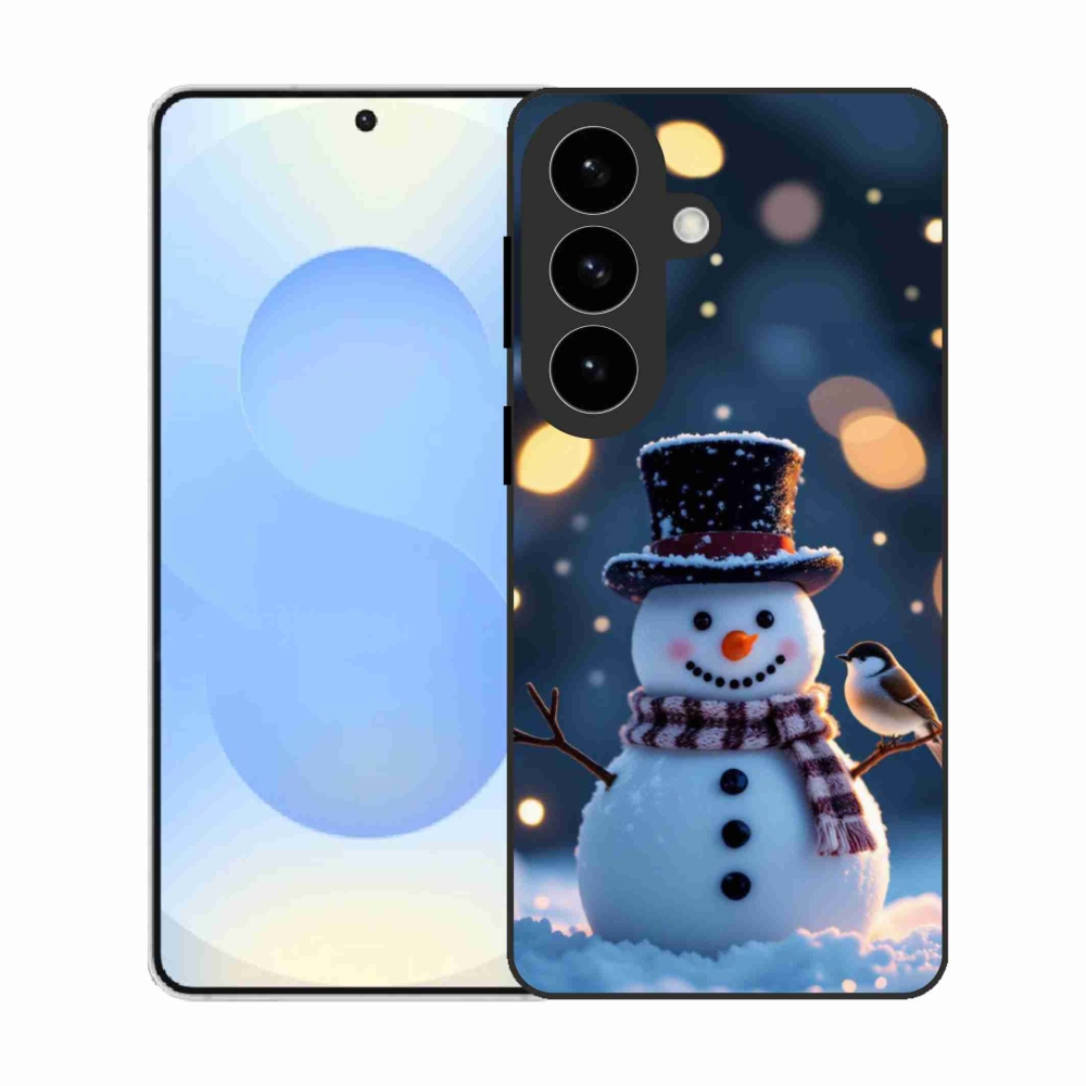 Gél borítás mmCase Samsung Galaxy S26 készülékhez - Karácsonyi hóember