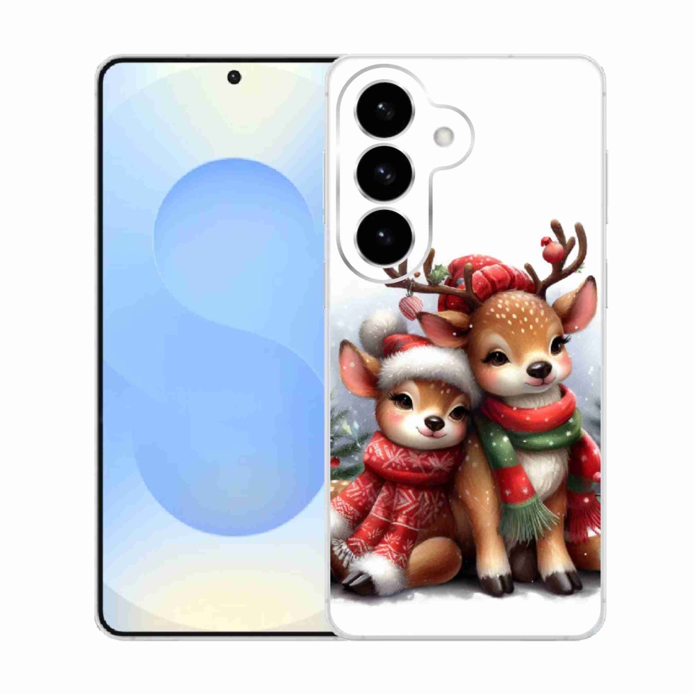 Gél borítás mmCase Samsung Galaxy S26 készülékhez - karácsonyi rénszarvas
