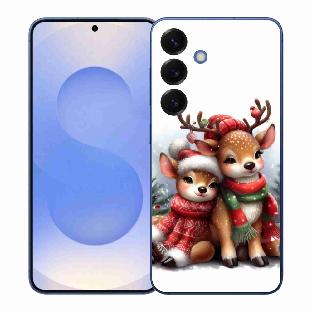 Zselés borítás mmCase Samsung Galaxy S26+ - karácsonyi rénszarvashoz
