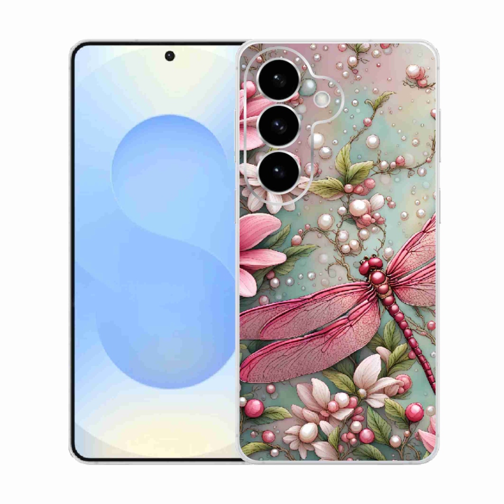 Zselés borítás mmCase Samsung Galaxy S26 készülékhez - szitakötő