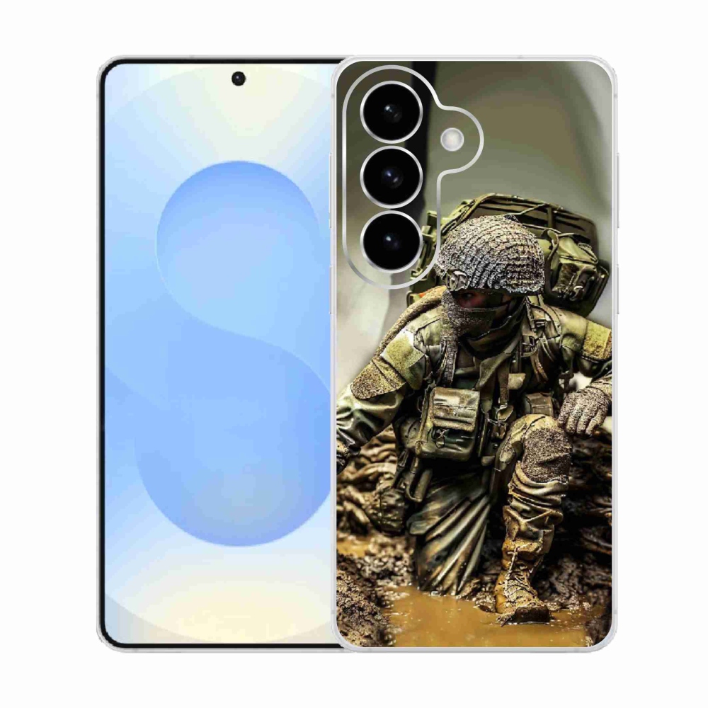 Gél borítás mmCase Samsung Galaxy S26 - katonás