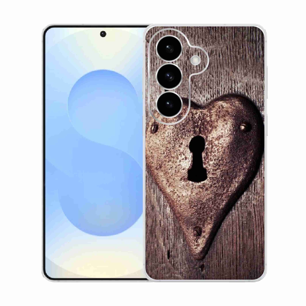 Gél borítás mmCase Samsung Galaxy S26 készülékhez - szív alakú zár