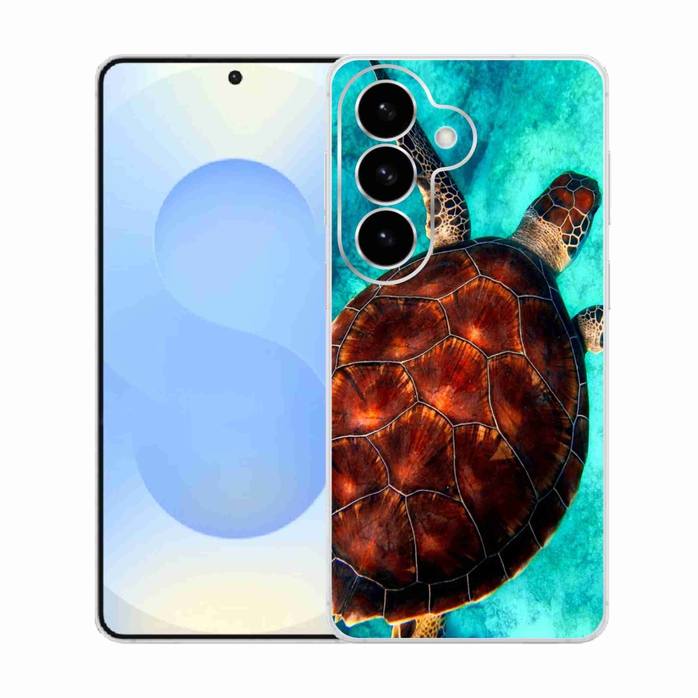 Zselés borítás mmCase Samsung Galaxy S26 készülékhez - teknősbéka