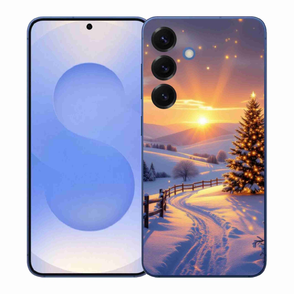 Gél borítás mmCase Samsung Galaxy S26+ - téli tájkép