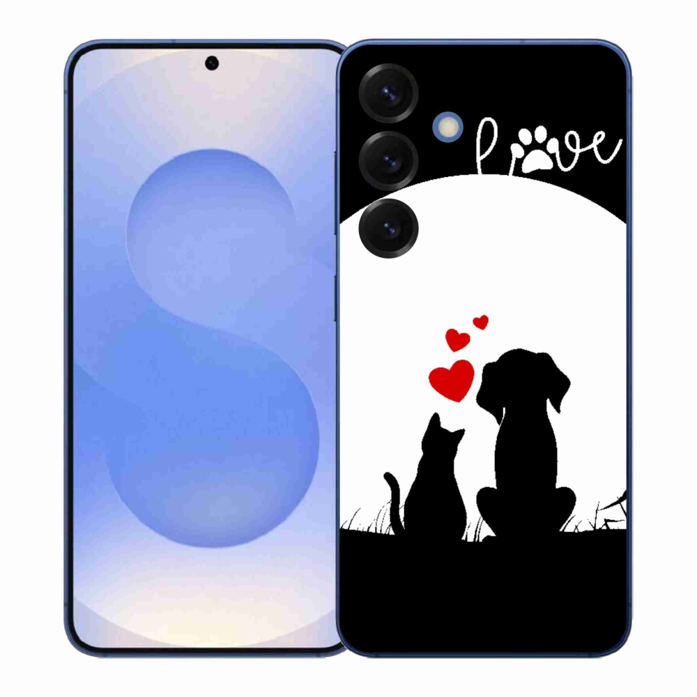 Gél borítás mmCase Samsung Galaxy S26+ - állatszerelem