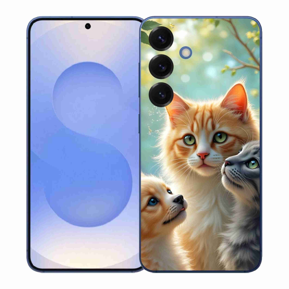 Gél borítás mmCase Samsung Galaxy S26+ - állatbarátság 2