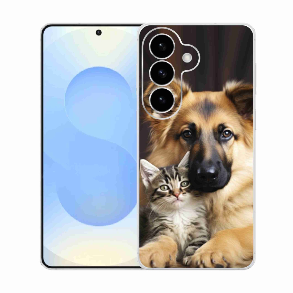 Gél borítás mmCase Samsung Galaxy S26 készülékhez - állatbarátság