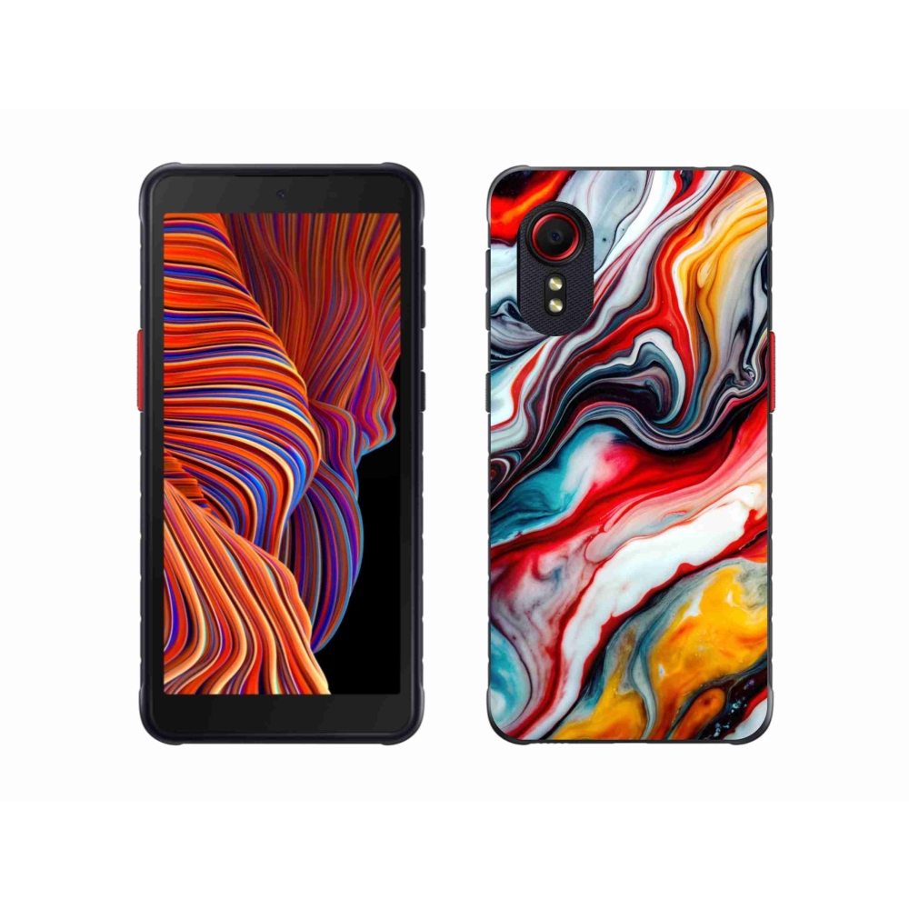 Gél borítás mmCase Samsung Galaxy Xcover 5 - absztrakt motívum 35