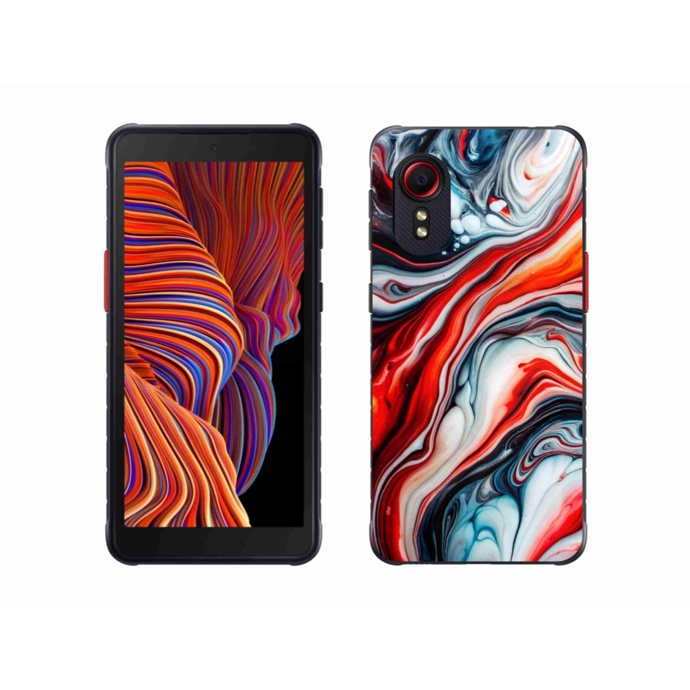 Gél borítás mmCase Samsung Galaxy Xcover 5 készülékhez - absztrakt motívum 63