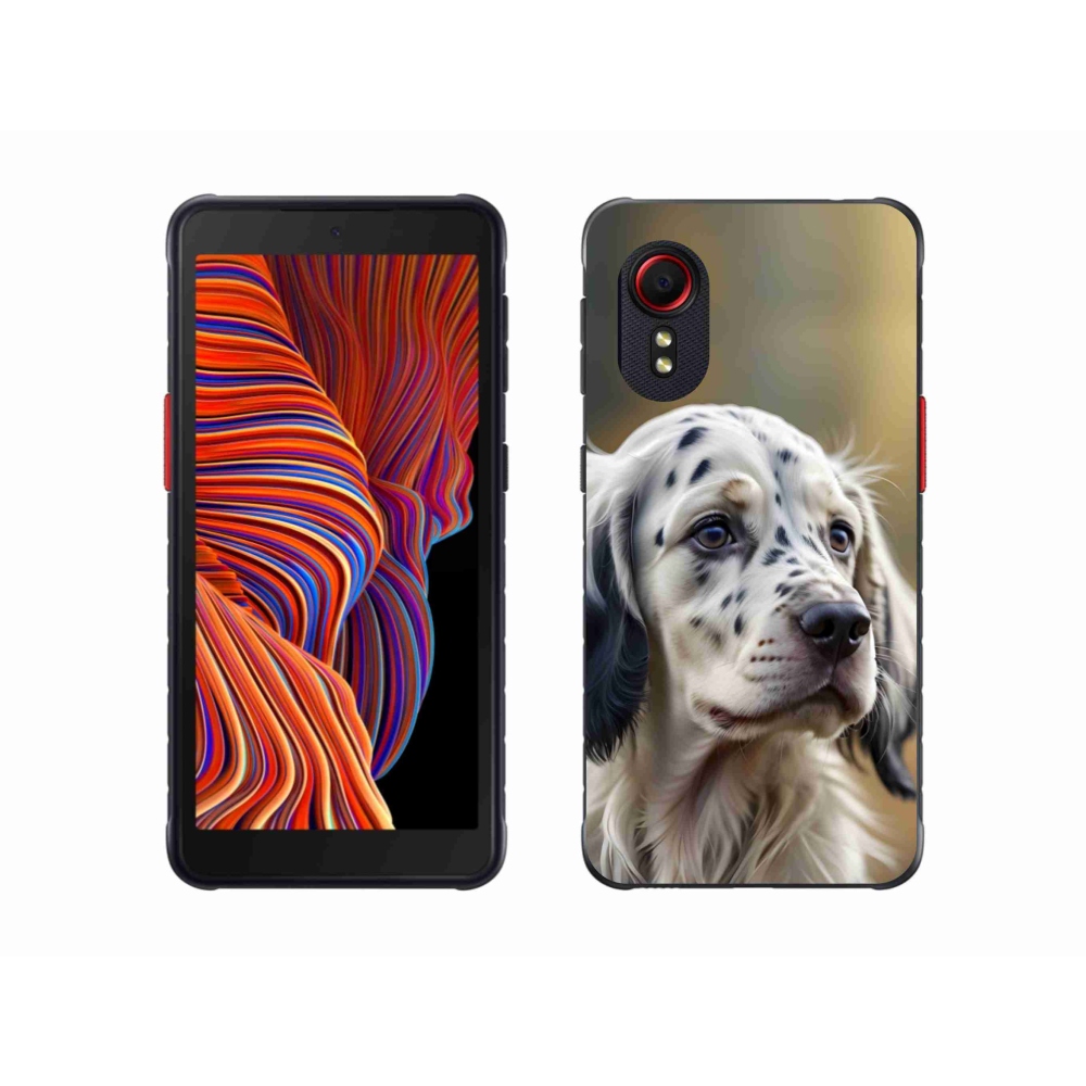 Gél borítás mmCase Samsung Galaxy Xcover 5 készülékhez - English Setter