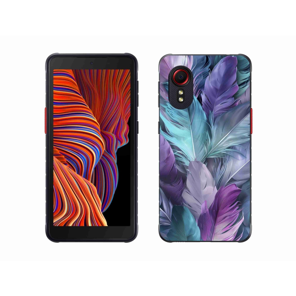 Gél borítás mmCase Samsung Galaxy Xcover 5 - színes toll 2