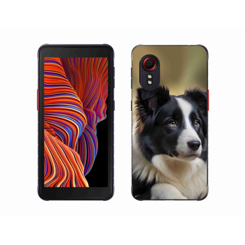 Gél borítás mmCase Samsung Galaxy Xcover 5 - border colie 2