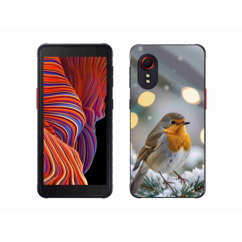 Gél borítás mmCase Samsung Galaxy Xcover 5 - téli pír