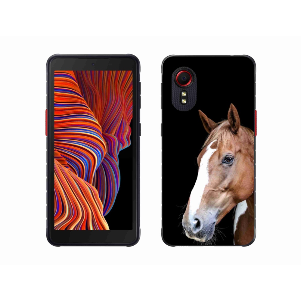 Zselés borítás mmCase Samsung Galaxy Xcover 5 - barna ló 3