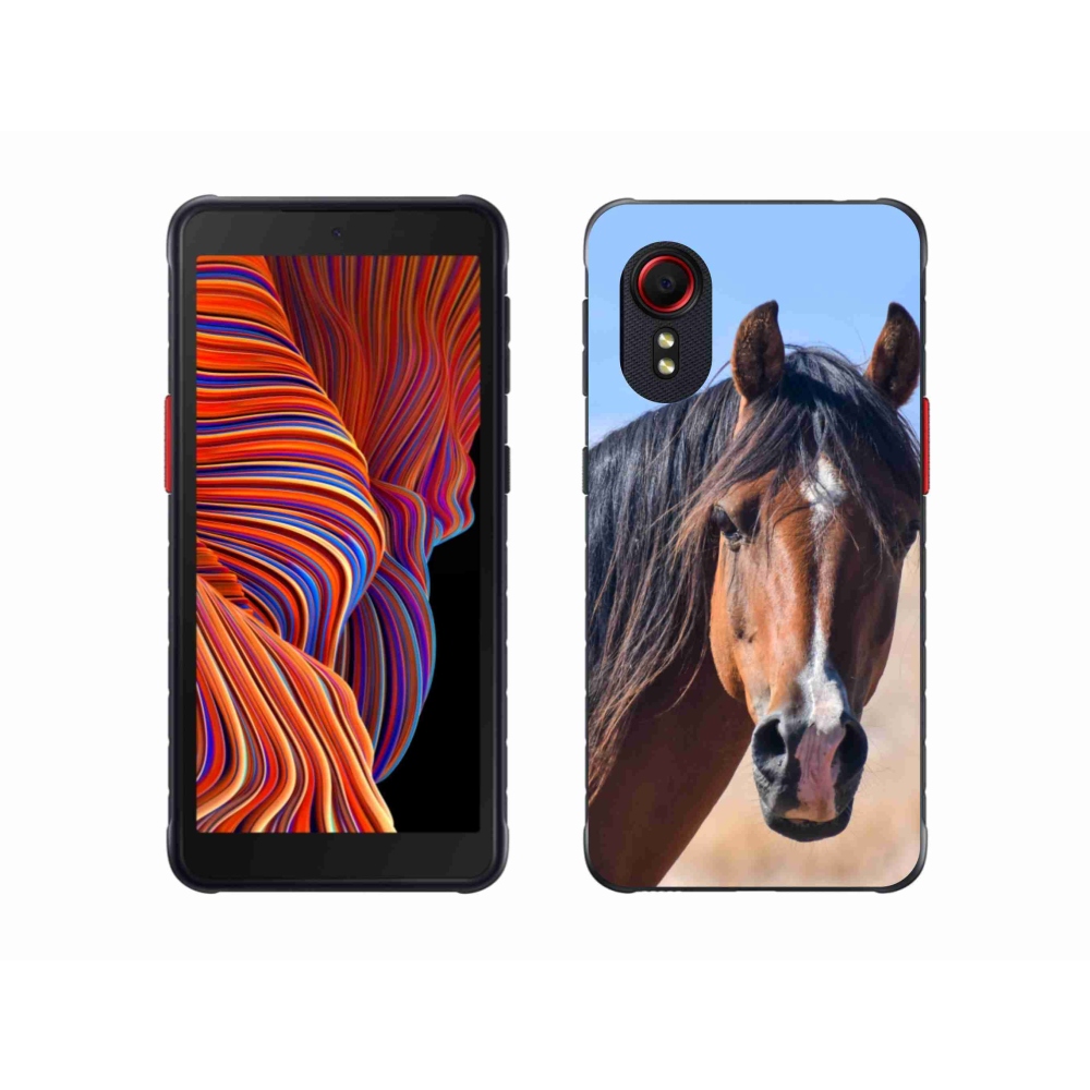Gél borítás mmCase Samsung Galaxy Xcover 5 - nyugodt lóhoz