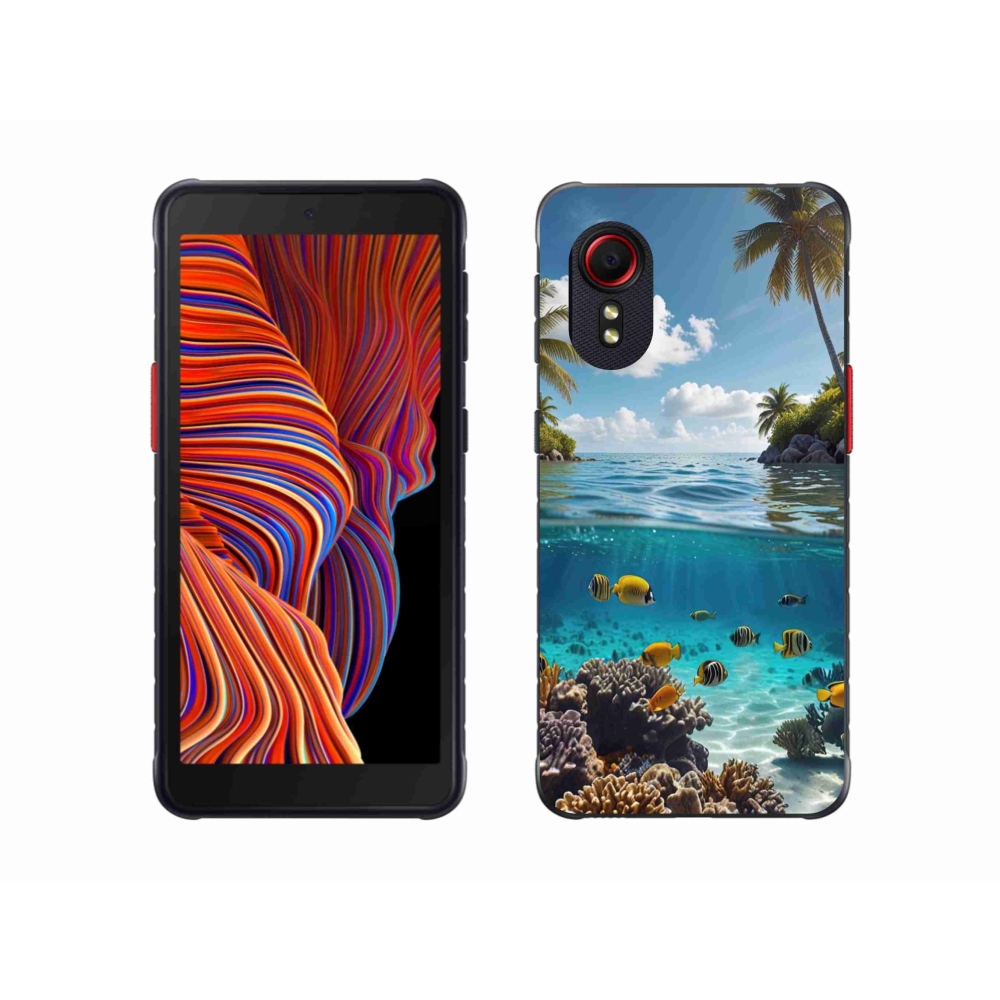 Gél borítás mmCase Samsung Galaxy Xcover 5 - Sea World 4 - Tengeri világ 4