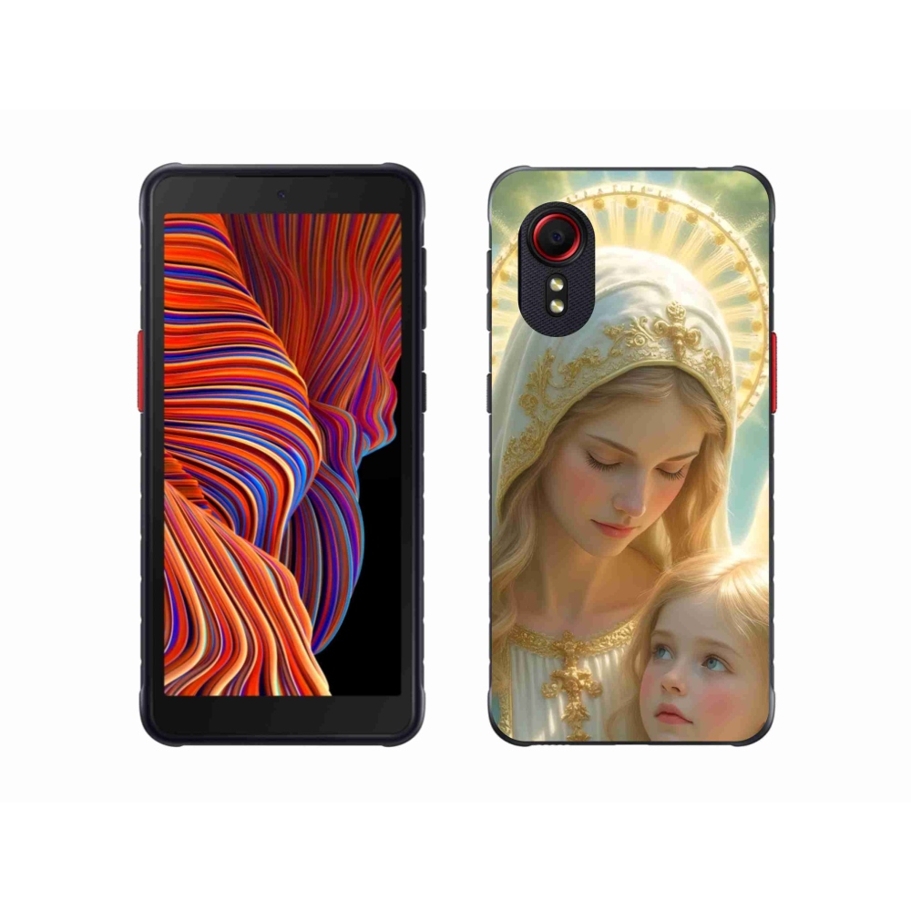 Gél borítás mmCase Samsung Galaxy Xcover 5 - vallási motívum 2