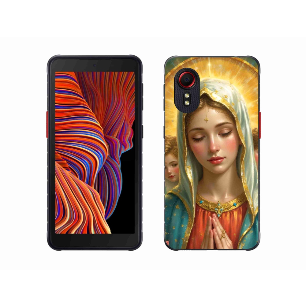 Gél borítás mmCase Samsung Galaxy Xcover 5 - vallási motívum 3