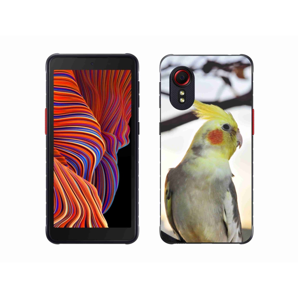 Gél borítás mmCase Samsung Galaxy Xcover 5 készülékhez - papagáj korela