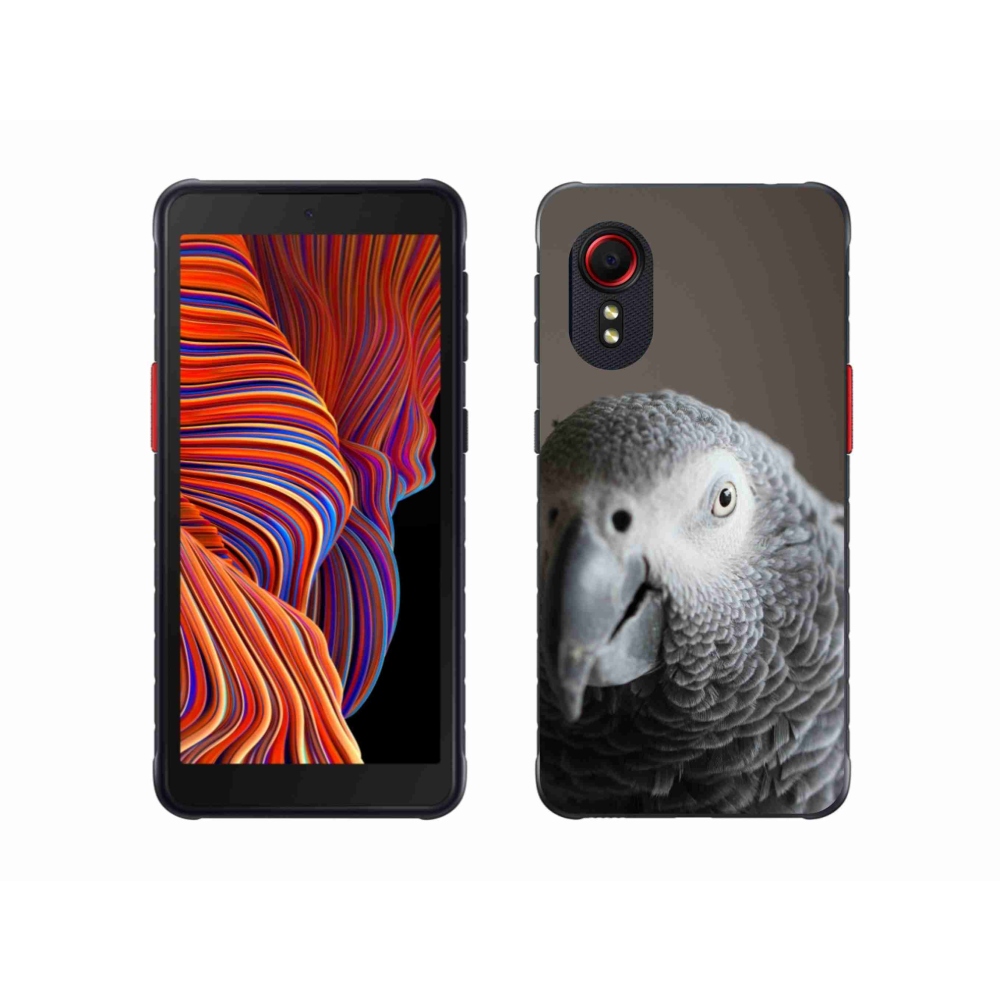 Gél borítás mmCase Samsung Galaxy Xcover 5 készülékhez - papagáj jacco 2