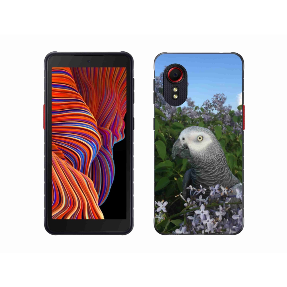 Gél borítás mmCase Samsung Galaxy Xcover 5 készülékhez - papagáj Jacob
