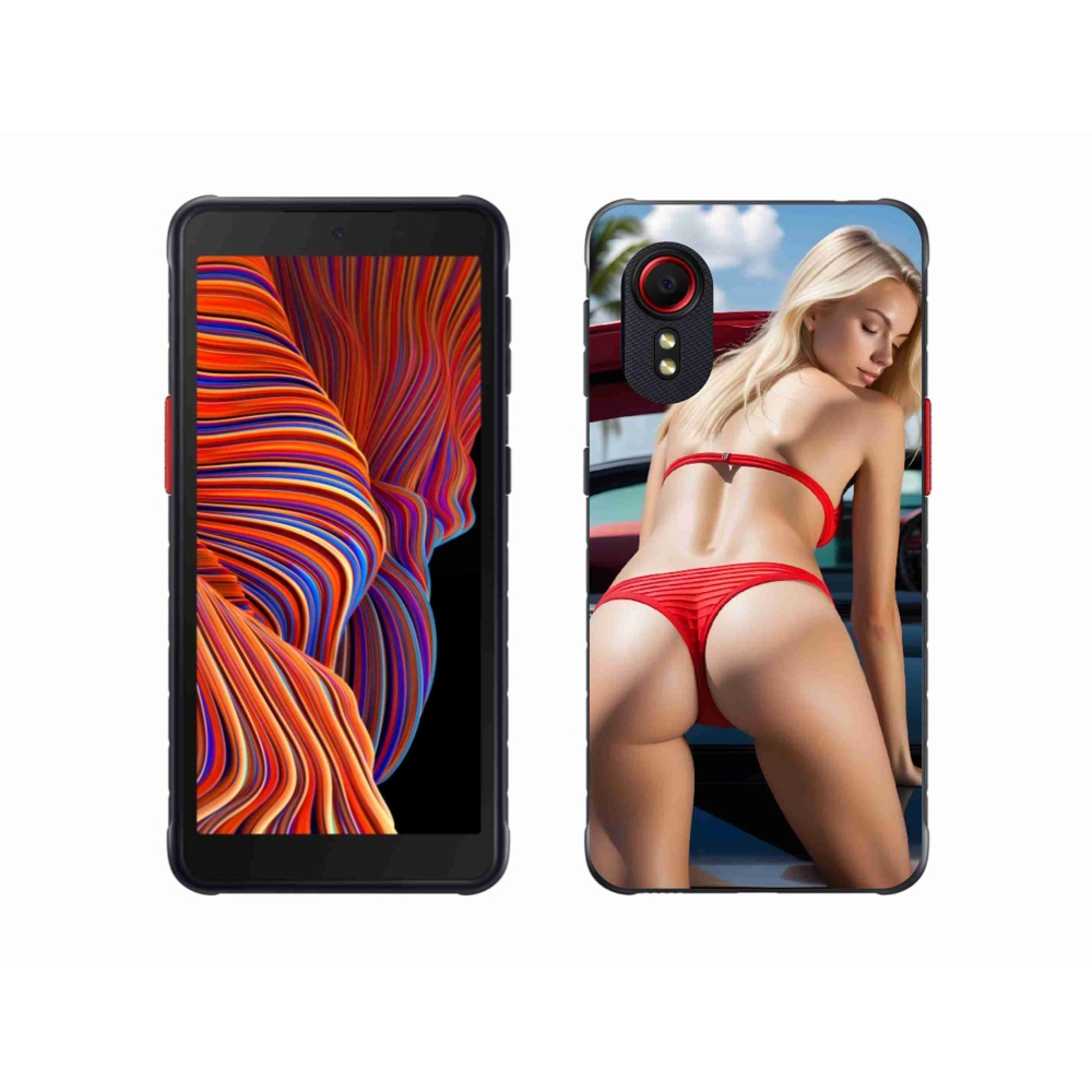 Gél borító mmCase Samsung Galaxy Xcover 5 - szexi nő 2