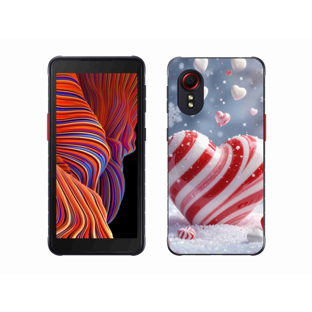 Gél borítás mmCase Samsung Galaxy Xcover 5 - édes szív