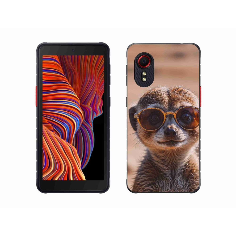 Gél borítás mmCase Samsung Galaxy Xcover 5 készülékhez - stílusos surikata