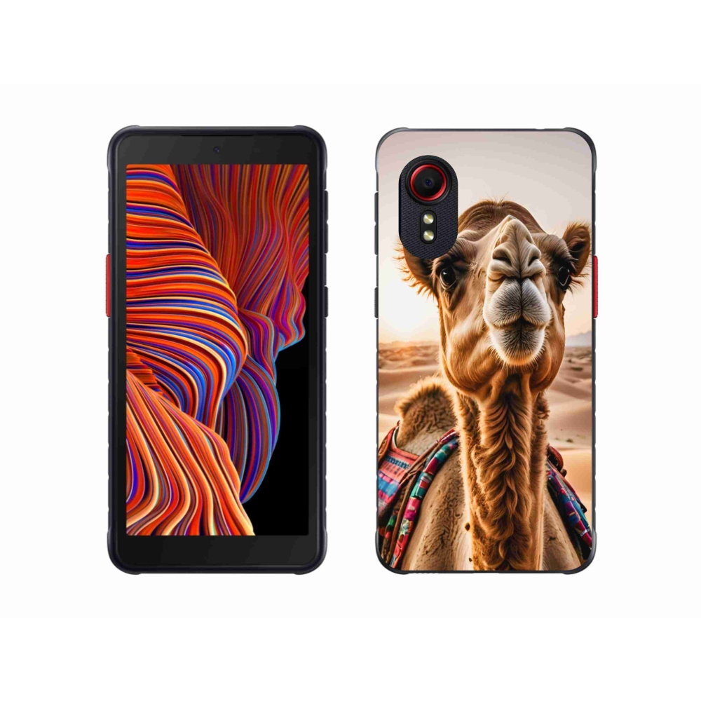 Gél borítás mmCase Samsung Galaxy Xcover 5 készülékhez - teve színű