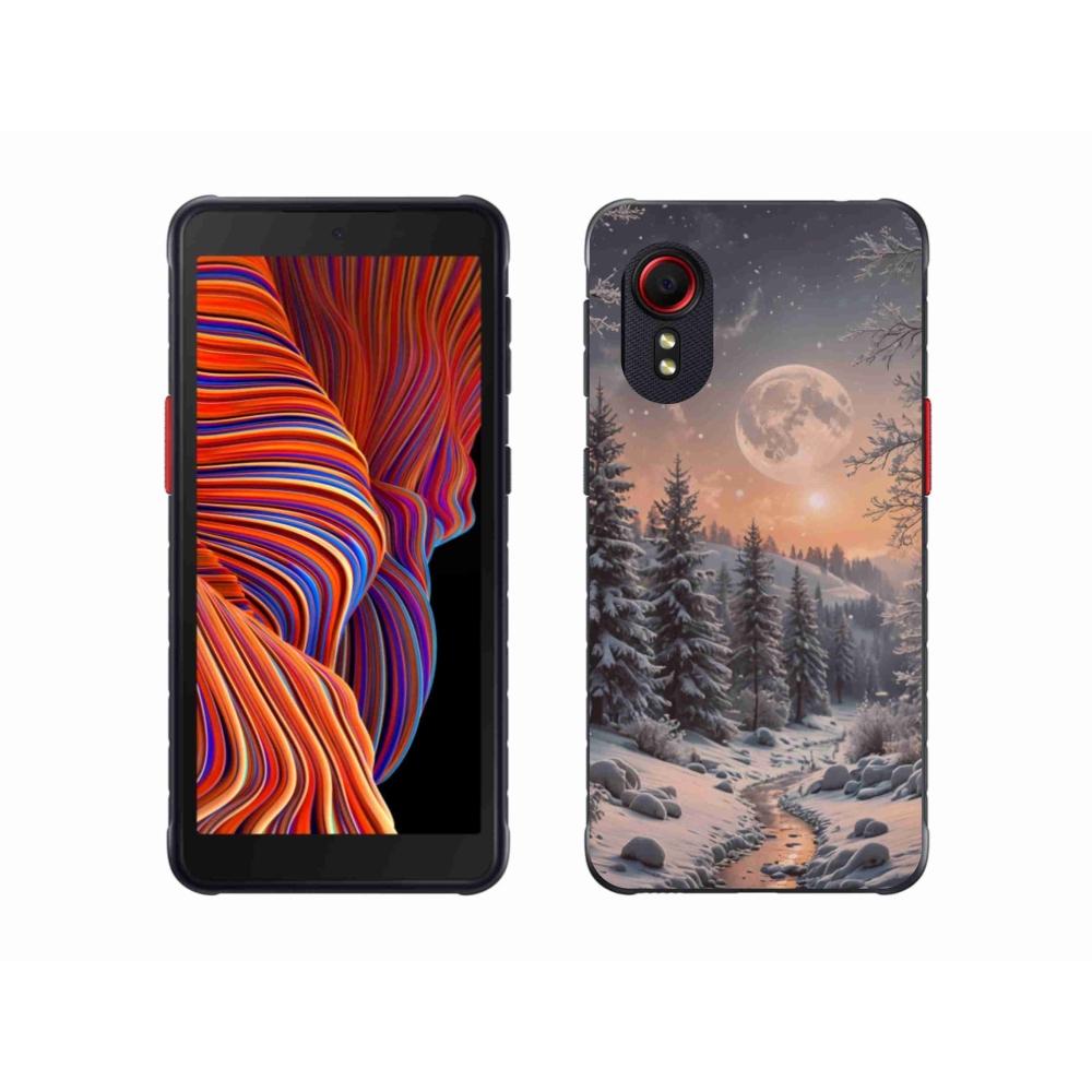 Gél borító mmCase Samsung Galaxy Xcover 5 - téli táj 2