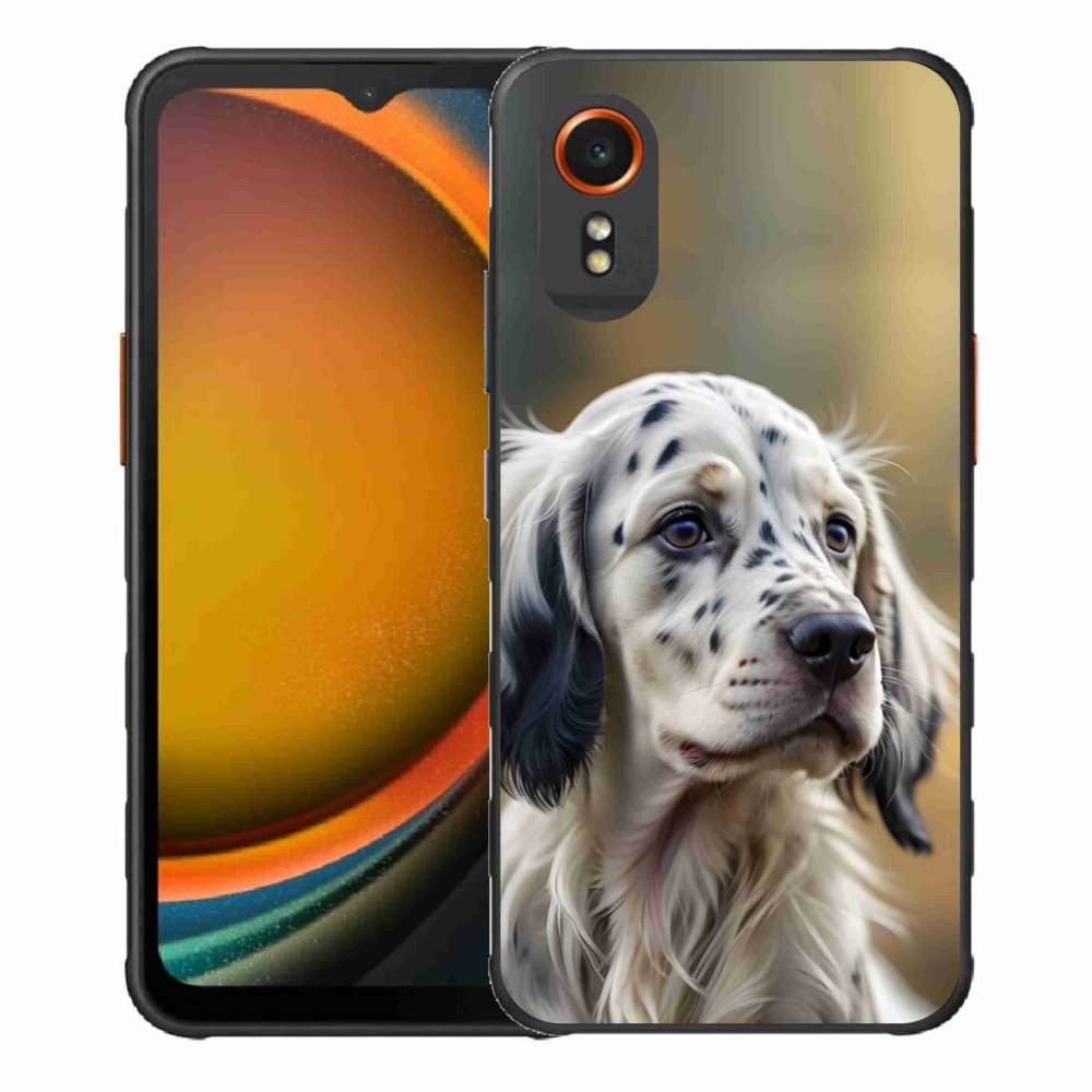 Gél borítás mmCase Samsung Galaxy Xcover 7 készülékhez - English Setter