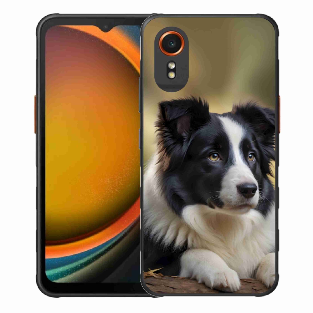 Gél borító mmCase Samsung Galaxy Xcover 7 - border colie 2