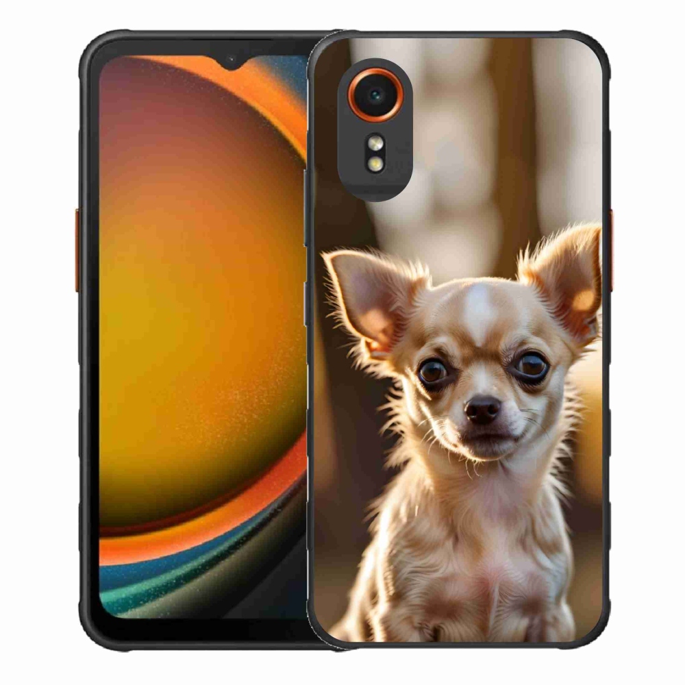Gél borítás mmCase Samsung Galaxy Xcover 7 - chihuahua 6 -hoz