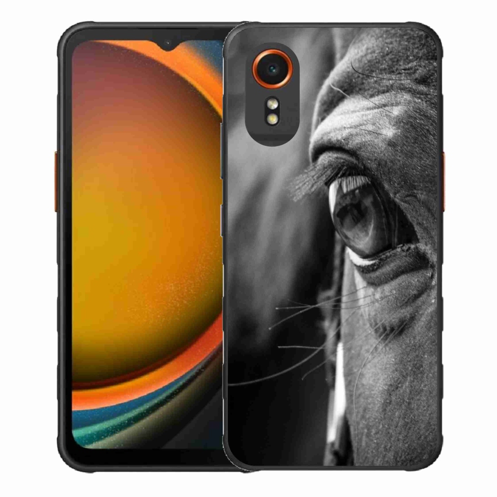 Gél borítás mmCase a Samsung Galaxy Xcover 7 készülékhez - ló nézet