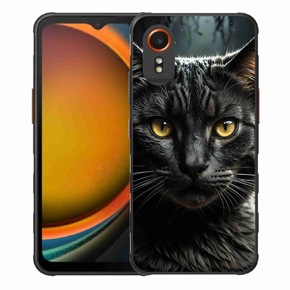 Gél borítás mmCase Samsung Galaxy Xcover 7 - macskaszem 3