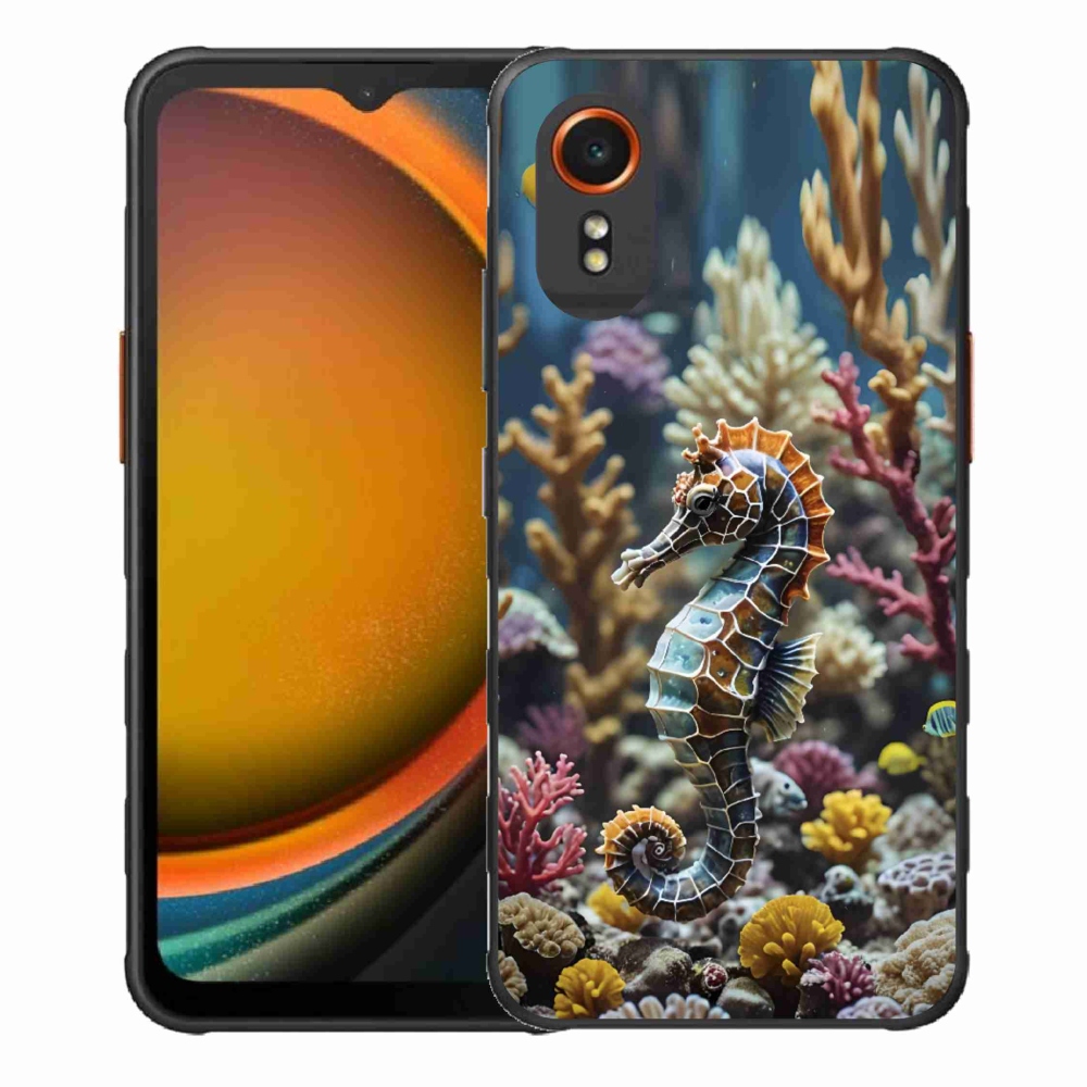 Gél borítás mmCase Samsung Galaxy Xcover 7 készülékhez - csikóhal 2