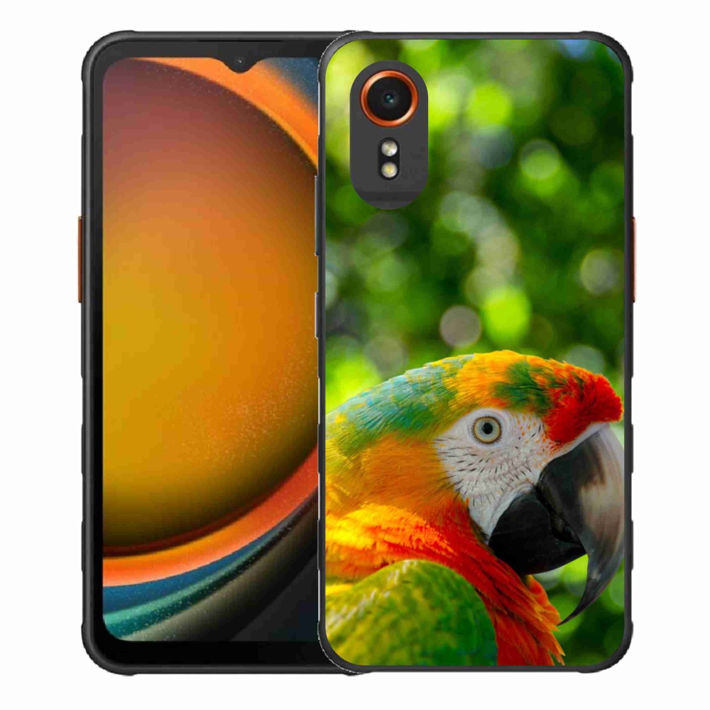 Zselés borítás mmCase Samsung Galaxy Xcover 7 - papagáj ara 3