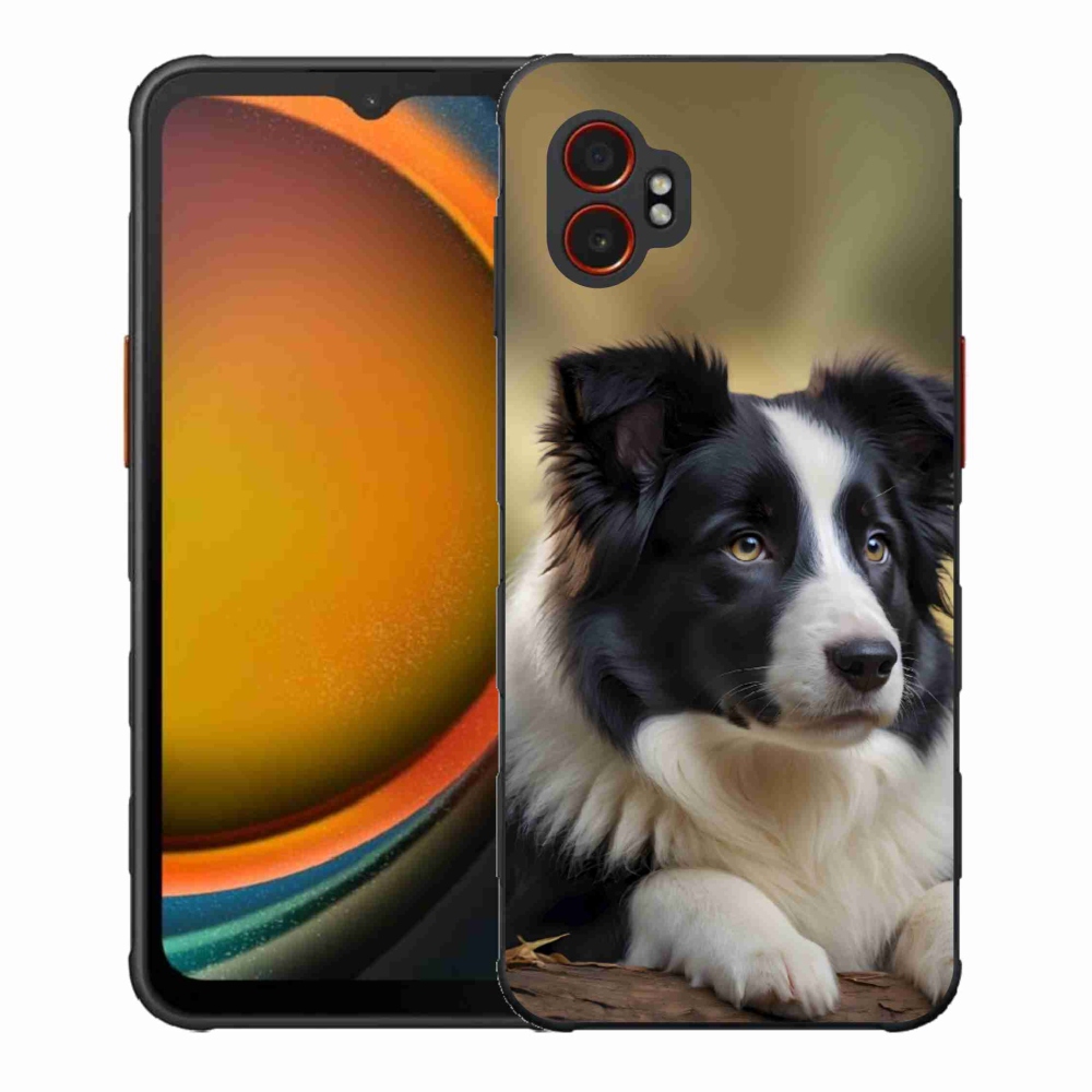 Gél borítás mmCase Samsung Galaxy Xcover 7 Pro - border colie 2