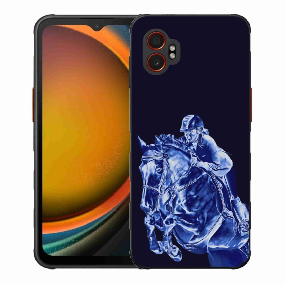 Zselés borítás mmCase Samsung Galaxy Xcover 7 Pro - versenyló számára