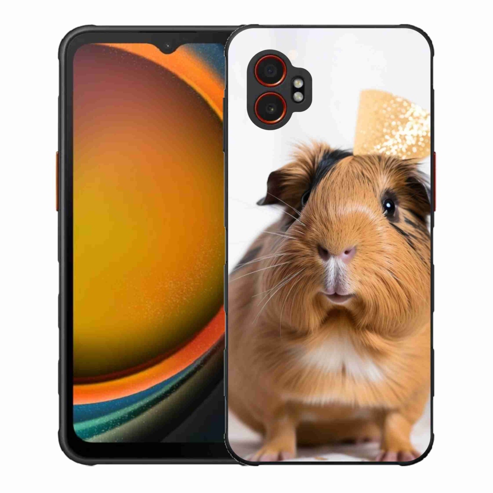 Zselés borítás mmCase Samsung Galaxy Xcover 7 Pro - barna tengerimalachoz