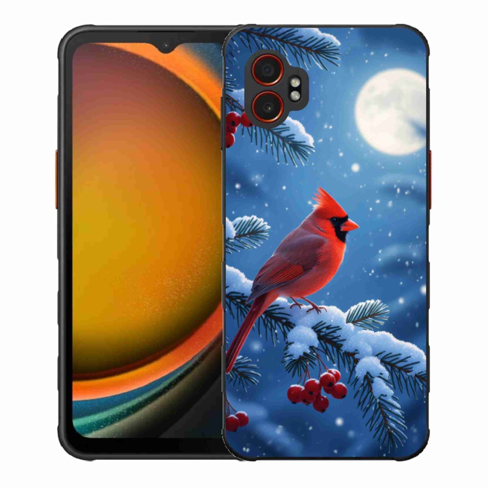 Zselés borítás mmCase Samsung Galaxy Xcover 7 Pro készülékhez - bíborvörös színű