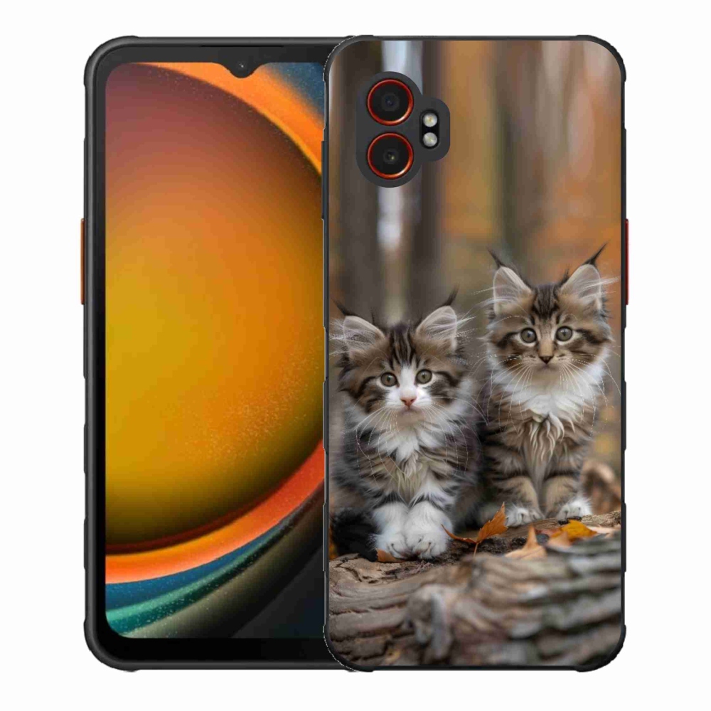 Zselés borítás mmCase a Samsung Galaxy Xcover 7 Pro készülékhez - cat duo 3
