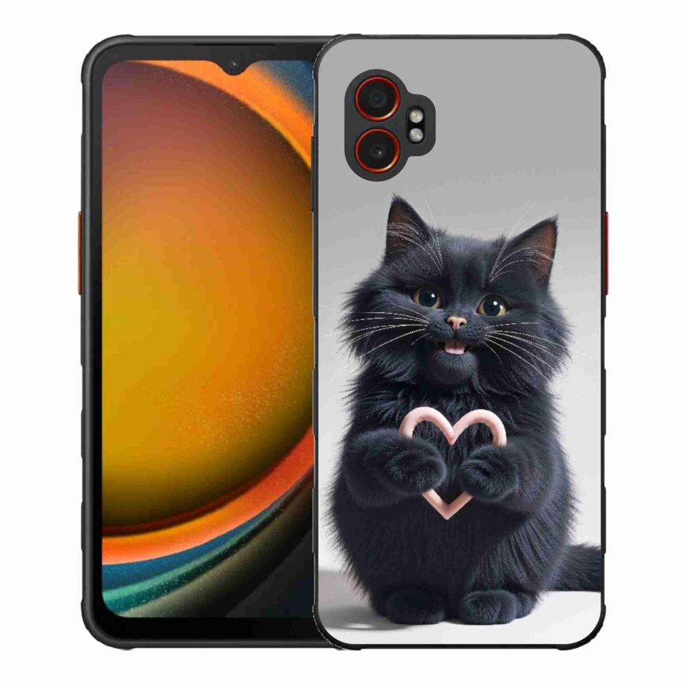 Gél borító mmCase Samsung Galaxy Xcover 7 Pro - macskaszerelem 3