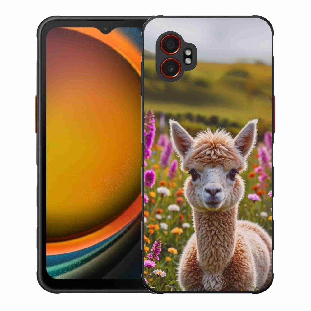 Gél borítás mmCase Samsung Galaxy Xcover 7 Pro készülékhez - láma a réten