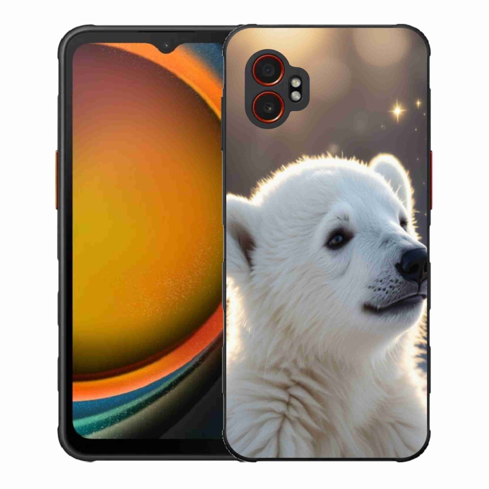 Zselés borítás mmCase Samsung Galaxy Xcover 7 Pro készülékhez - jegesmedve