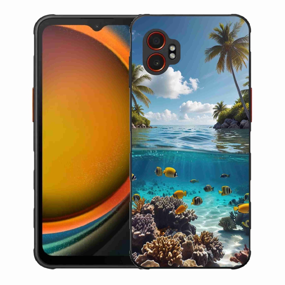 Zselés borítás mmCase Samsung Galaxy Xcover 7 Pro - Sea World 4
