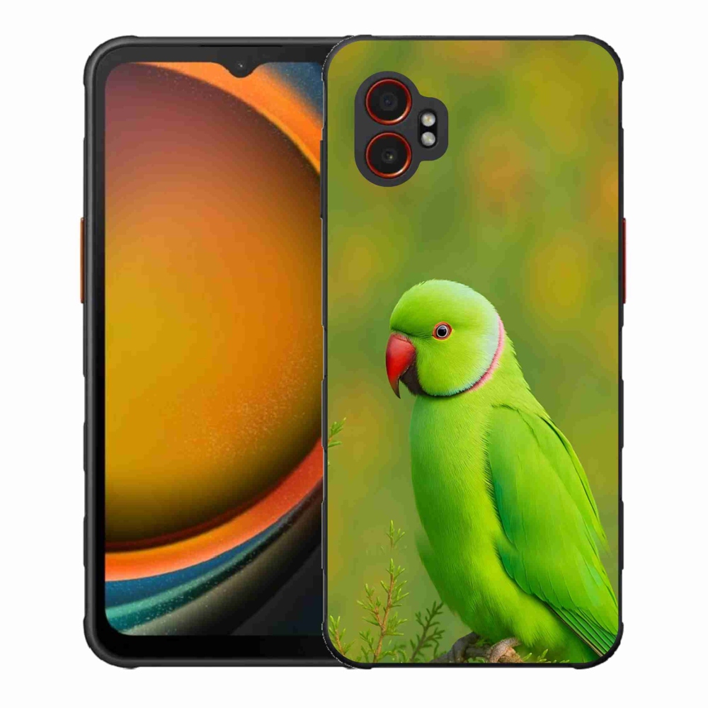 Zselés borítás mmCase Samsung Galaxy Xcover 7 Pro - papagáj alexander 2