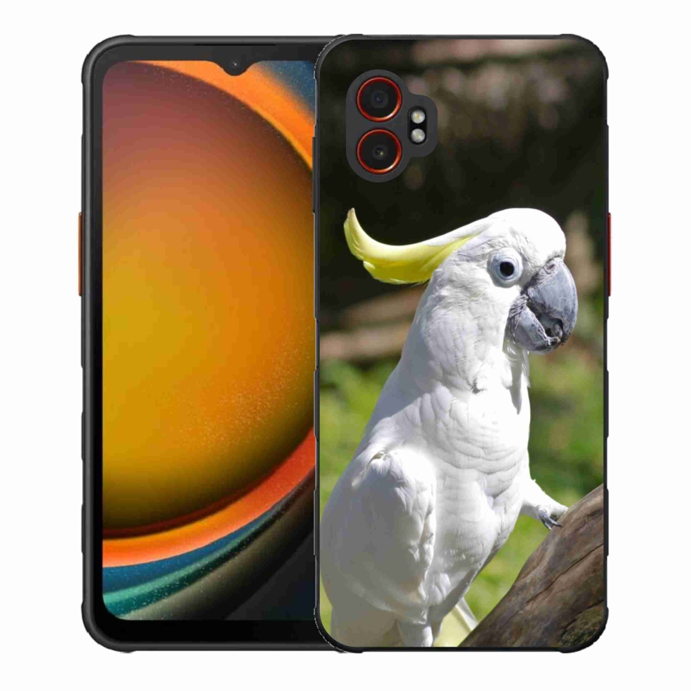 Gél borítás mmCase Samsung Galaxy Xcover 7 Pro készülékhez - papagáj kakadu 2
